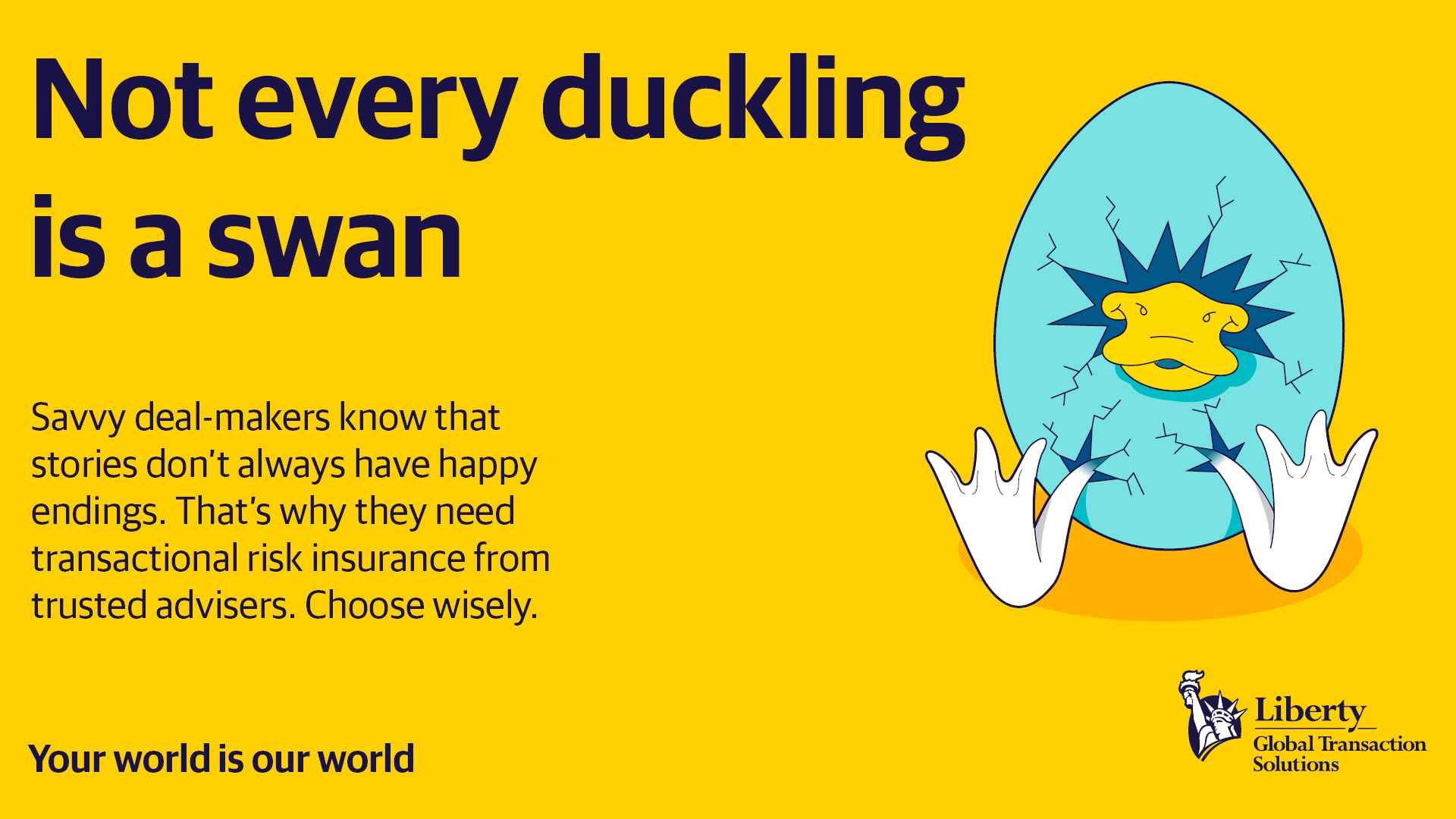 Not every duckling is a swan