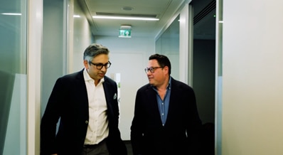 Matthew Moore and Rowan Bamford